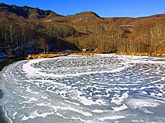 氷の模様