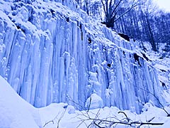 氷の渓谷